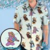 Care Bears Cosplay Horror Scare Characters Hawaiian Shirt