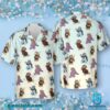 Care Bears Cosplay Horror Scare Characters Hawaiian Shirt a