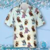 Care Bears Cosplay Horror Scare Characters Hawaiian Shirt b