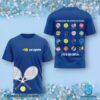 Celebrating The Power Of Tennis 2024 Us Open T-shirt, Hoodie