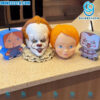 Chucky And Pennywise Popcorn Heads And Souvenir Cups For Halloween 1