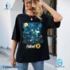 Fallout 76 Cat Pet-themed Quakecon Unisex T-shirt c