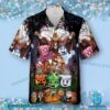 Frankenberry Halloween Food Mascot Themed Hawaiian Shirt b