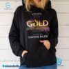 Gold Over America Tour 2024 Starring Simone Biles T-shirt, Tour Merch a