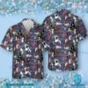 Haunted Casper Seamless Design Halloween Hawaiian Shirt c
