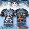 Linkin Park From Zero World Tour Even If You're Not With Me I'm With You Personalized Baseball Jersey