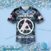 Linkin Park From Zero World Tour Even If You're Not With Me I'm With You Personalized Baseball Jersey c