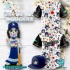 Los Angeles Dodgers Dia De Los Dodgers Night 2024 Baseball Jersey