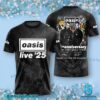 Oasis Live '25 33rd Anniversary 1991-2024 Signatures Thank You For The Memories T-shirt, Hoodie