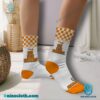 Tennessee Volunteers Go Big Orange Crew Socks b