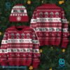 Alabama Crimson Tide Roll Tide Roll Christmas Sweater And Beanie Hat x