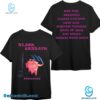 Black Sabbath Paranoid Tracklist T-shirt, Music Fan Gifts, Classic Unisex Tee