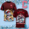 Cleveland Guardians Hippo Merry Christmas Shirt