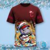 Cleveland Guardians Hippo Merry Christmas Shirt a