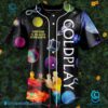 Coldplay Music Of The Spheres Everyone Is An Alien Somewhere Baseball Jersey-a Rax2cPL