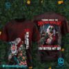 Damien Leone's Terrifier 3 Terror Under The Christmas Moonlight Shirt