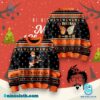 Ed Sheeran The Matthetic Tour Black And Orange Sweater lqYE7L9