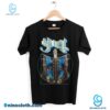 Ghost Papa III Vitruvian Gold Foil Music Band Graphic Unisex T-shirt