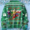 Grateful Dead How The Grinch Stole Your Face Ugly Christmas Sweater-a LO0X4gU