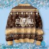 Jelly Roll Somebody Save Me Brown Ugly Christmas Sweater-b VGlKXS0