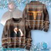 Luke Combs Est 1990 Brown Ugly Christmas Sweater aDb3qhe