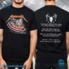 Metallica 1 Night World Tour Christmas Sleigh Holiday T-shirt Sv8Nykd