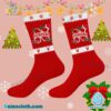 Nebraska Huskers Christmas Crew Socks gIP5pT8