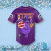 New York Mets Grimace Lfgm Not So Fast We're Not Finished Yet Baseball Jersey b