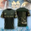 Notre Dame Fighting Irish God Country Notre Dame Green Army Themed T-shirt, Hoodie