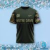 Notre Dame Fighting Irish God Country Notre Dame Green Army Themed T-shirt, Hoodie a