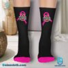 Ohio State Buckeyes Breast Cancer Crew Socks a
