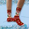 Post Malone Home Malone Christmas Crew Socks-b Wpm6Fak