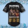 Rascal Flatts Celebrating 25 Years Life Is A Highway Tour Baseball Jersey a