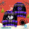 Red Hot Chilli Peppers Rock Black And Purple Sweater wJYSqsb