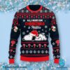 Snoopy Philadelphia Phillies Merry Christmas Holiday Sweater a