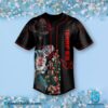 Terrifier 3 You Never Forget Your First Kill Baseball Jersey a