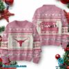 Texas Longhorns Fight Like A Longhorn No One Fights Alone Breast Cancer Sweater