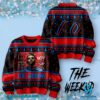 The Weeknd Xo Pop Art Ugly Christmas Sweater poJBXOz