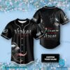 Venom The Last Dance Eddie I'm With You To The End Personalized Baseball Jersey 49y7U6E