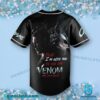 Venom The Last Dance Eddie I'm With You To The End Personalized Baseball Jersey-b Tytslub