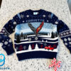 corvette ugly christmas sweater