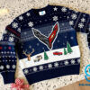corvette ugly christmas sweater
