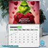A Year Of Mischief With The Grinch 2025 Wall Hanging Calendar-c w50ROt3