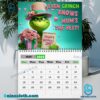 A Year Of Mischief With The Grinch 2025 Wall Hanging Calendar-z MIGrwZb
