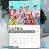 ATEEZ 2025 Wall Hanging Calendar-y 3Ib74Qs