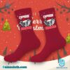 Alabama Crimson Tide Christmas Crew Socks kJ5VPZd