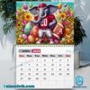Alabama Crimson Tide Football 2025 Wall Hanging Calendar-y tvZQBEh