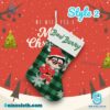 Bad Bunny Plaid Christmas Stockings-c- update GsZcPal