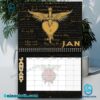 Bon Jovi 2025 Wall Hanging Calendar-b Qbs7ZvU