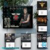 Bon Jovi 2025 Wall Hanging Calendar SMG1xa0
